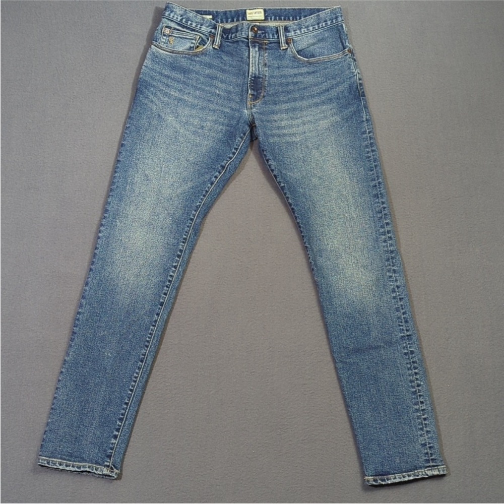 Todd Snyder Jeans Men's 31x32 Blue Slim Fit Stretch 5 Pocket Denim